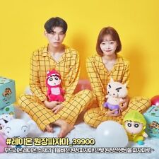 Conjunto de pijamas de flanela lápis de inverno Shin-chan unissex roupa de dormir fofa desenho animado comprar usado  Enviando para Brazil