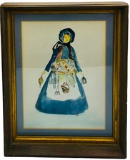 Watercolor woman holding for sale  Charlestown