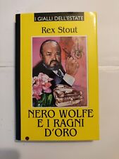 Nero wolfe ragni usato  Fino Mornasco