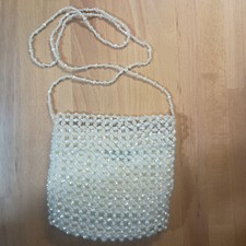 Borsa elegante bianca usato  Grottaglie