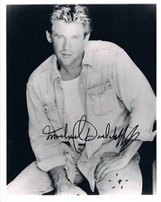 Michael Dudikoff 1954- foto autografada genuína 8"x10" assinada American Ninja, usado comprar usado  Enviando para Brazil