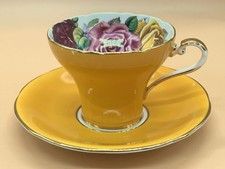 Aynsley china yellow for sale  LIVINGSTON