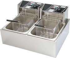 Deep fryer double for sale  SALFORD