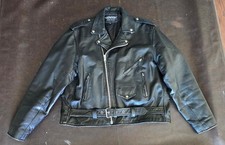 Mens black leather for sale  Milford