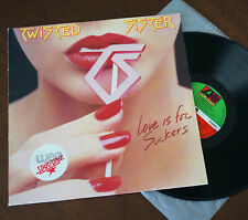 Twisted Sister - Love Is For Suckers 1st Greek Press Vinyl 1987 LP ORG Rare VG+ comprar usado  Enviando para Brazil