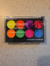 8 kits de pintura corporal facial neon brilho UV luz negra festa à base de água fluorescente comprar usado  Enviando para Brazil