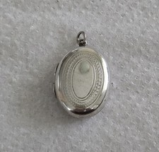 Vintage silver locket for sale  RUNCORN
