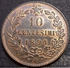 Umberto centesimi 1894 usato  Bellano