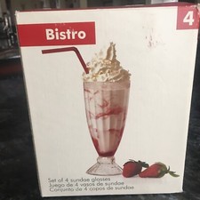 Bistro sundae glasses for sale  Grandville