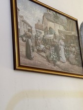 Quadro vintage puzzle usato  Acqui Terme