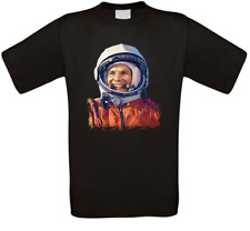 Juri Gagarin Wostok CCCP Soviet Union Kosmonaut Sowjet T-Shirt alle Größen NEU comprar usado  Enviando para Brazil