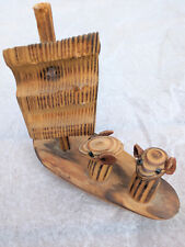 Carved wooden ornament for sale  EMSWORTH