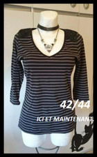 Beau shirt noir d'occasion  Bouzonville