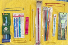 27 peças diversos ganchos/agulhas de crochê/tricô singles e conjuntos como na foto! comprar usado  Enviando para Brazil