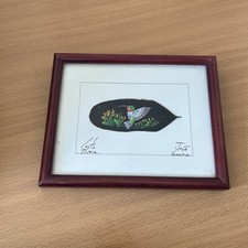 Vintage painting hummingbird for sale  NOTTINGHAM