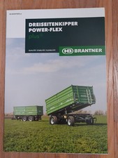 Brantner dreiseitenkipper powe gebraucht kaufen  Schechen