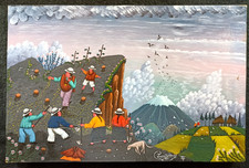Tableau naïf équatorien d'occasion  Paris XII