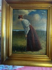 Rare painting women for sale  DUDLEY