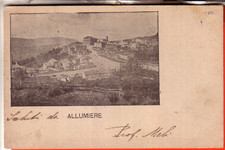 Cartolina allumiere viaggiata usato  Montegranaro