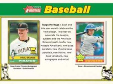 2025 topps heritage for sale  Riverside