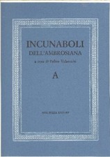 Incunaboli dell ambrosiana usato  Italia