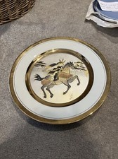 Samurai decorative plate for sale  ISLEWORTH