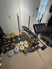Bench press loads for sale  CHATHAM