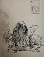 Vintage original drawing d'occasion  France