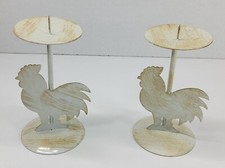 Rooster metal candle for sale  Dunnellon