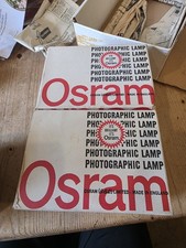 Vintage osram reflector for sale  SPALDING