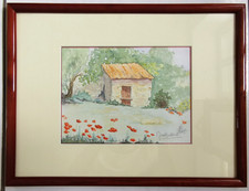 Aquarelle signée jacqueline d'occasion  Cusset