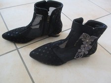 Stiefeletten schwarz reißvers gebraucht kaufen  Ostseebad Kühlungsborn