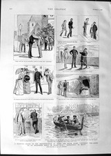 Old antique print for sale  UK