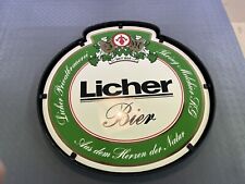 Emailschild licher bier gebraucht kaufen  Gaggenau