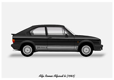 Poster alfa romeo for sale  SWINDON