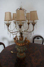 Lampada tavolo legno usato  Trani