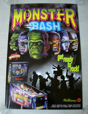 Monster bash pinball for sale  Manchester