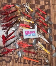 fishing lures spinner perch jack pike trout fishing spinning flying c & muppets for sale  STONE
