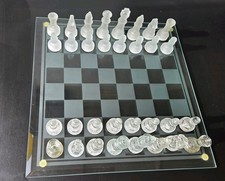 Schachspiel glas spielfeldgrö gebraucht kaufen  Köln