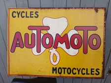 Tole automoto plaque d'occasion  Gensac