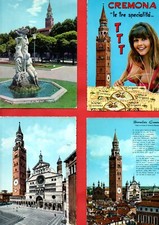 Cremona lotto cartoline usato  Teramo