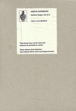 Gallium supplement volume gebraucht kaufen  Bad Brückenau