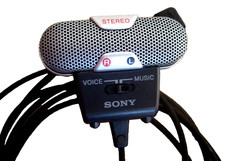 Microphone sony ecm d'occasion  Pierrefitte-sur-Seine