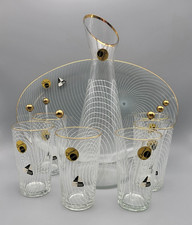 Carafe plate glasses for sale  BRIDGEND