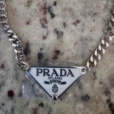 White prada necklace for sale  Evergreen Park