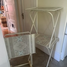 Folding trays retro for sale  Seattle