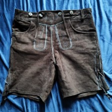 Lederhose braun größe gebraucht kaufen  Aalen