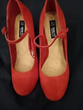 Ladies red faux for sale  CHELMSFORD