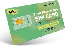 Kiwi sim card for sale  Chambersburg