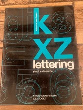 Lettering. studi ricerche usato  Italia